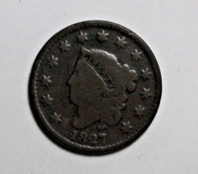 1827 Large Cent LRP323