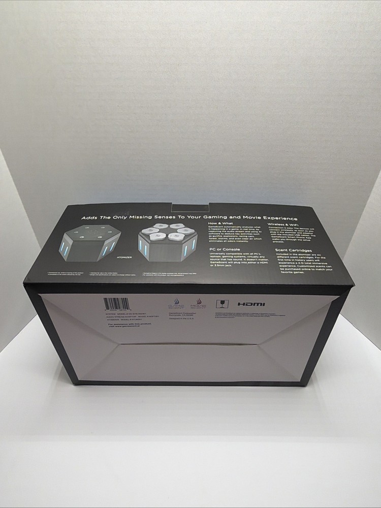 GameScent Console Atomizer , Adaptor With 6 Primary Scents