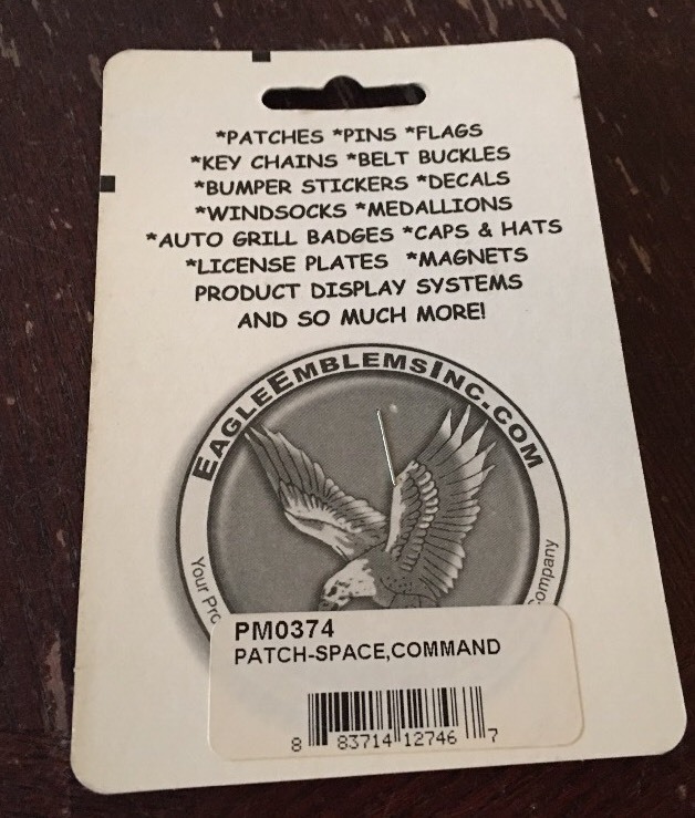 USAF Space Command Full Color Patch