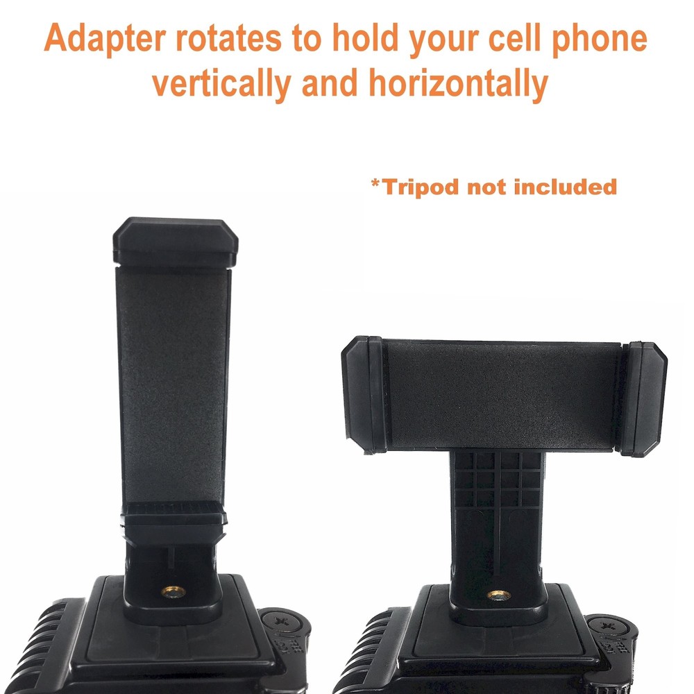 Universal Smartphone Tripod Adapter Holder Mount for iPhone 11, 11 Pro Max +More