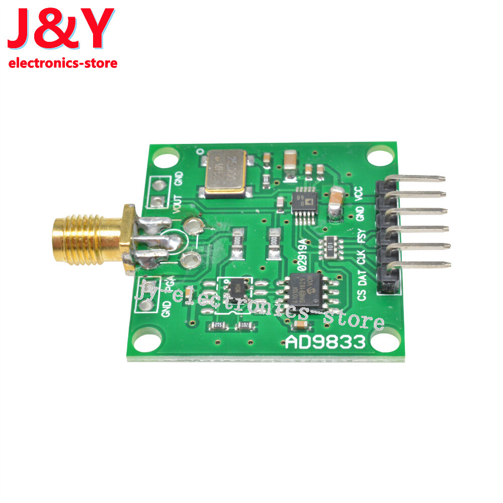AD9833 Signal 0-12.5MHz Generator Module Square/Triangle/Sine Wave DDS