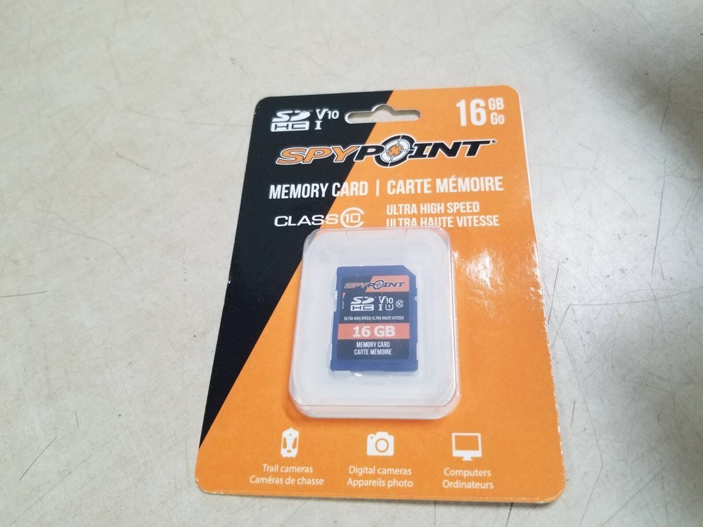 Spy Point SPYPOINT Trail CaGb Sd Card High Speed Class 10 Black