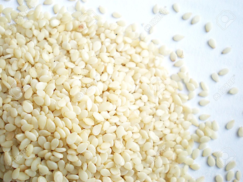 White Sesame Seed 1 lb - Hulled