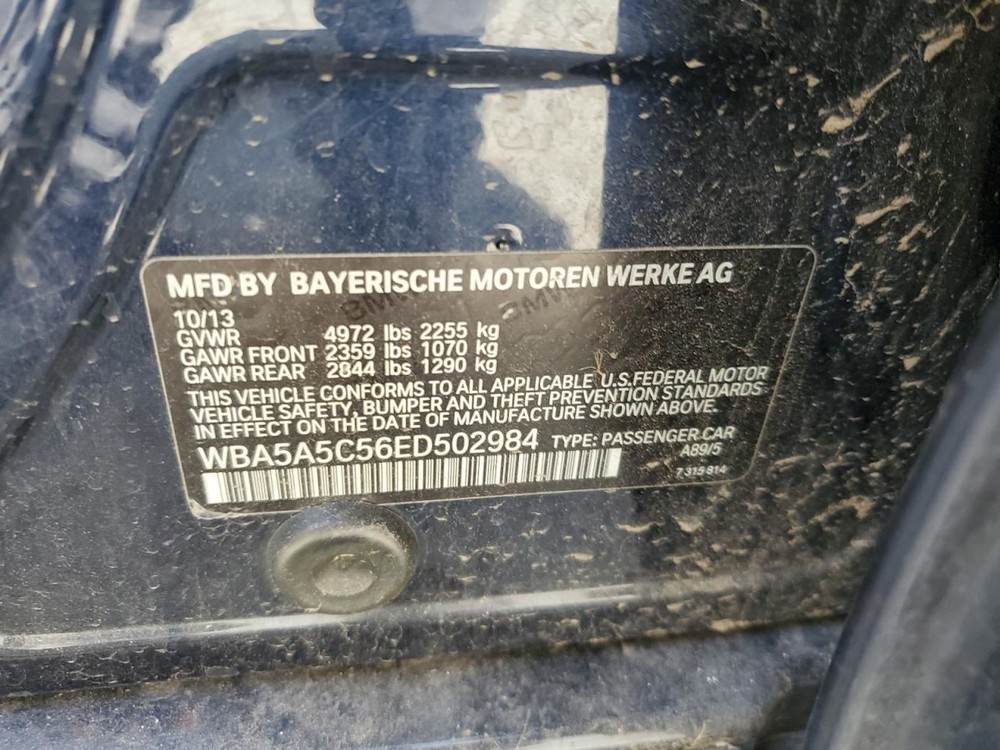 CONTROL PANEL OEM 13-16 BMW 528I 1YR WRNTY