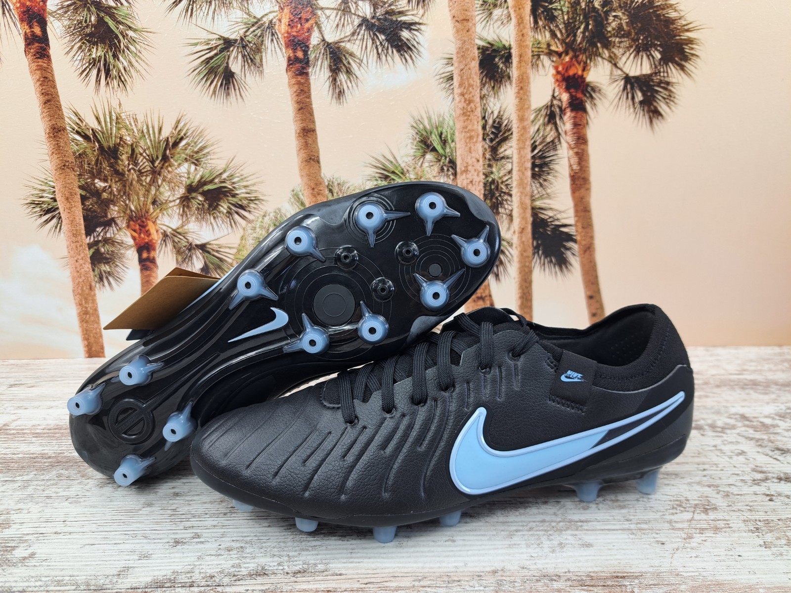 Nike Tiempo Legend 10 Pro Artificial Grass Soccer Cleats DV4334-003 Men's Size 9