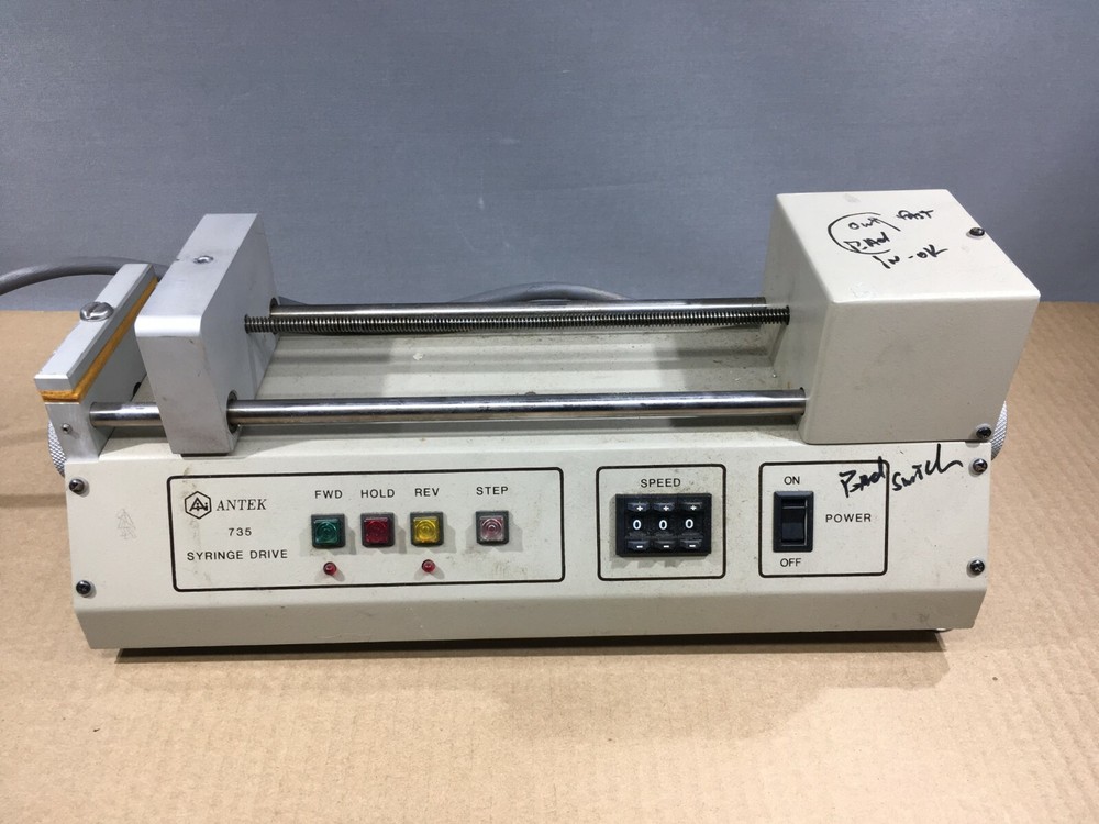 ANTEK INSTRUMENTS 735 SYRINGE DRIVE