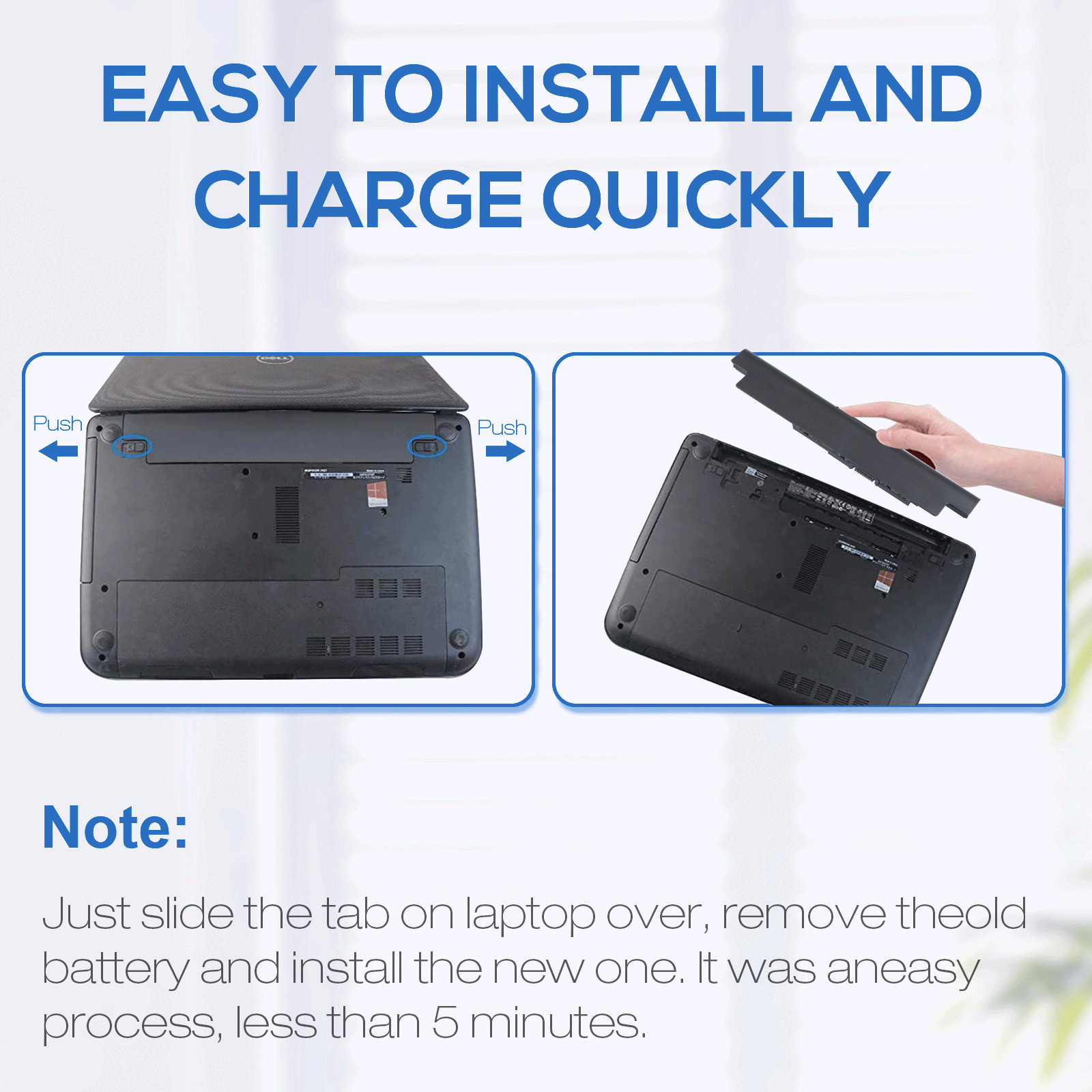 Lot Battery for Dell Inspiron 15 3000 15-3542 15-3543 15-3541 15-3531 15-3537 US