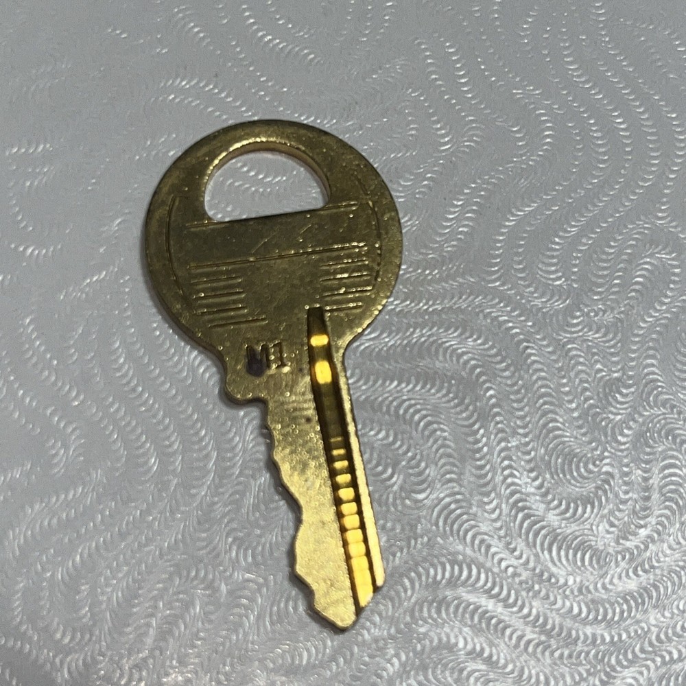 Vintage M1 M 1 Brass Key