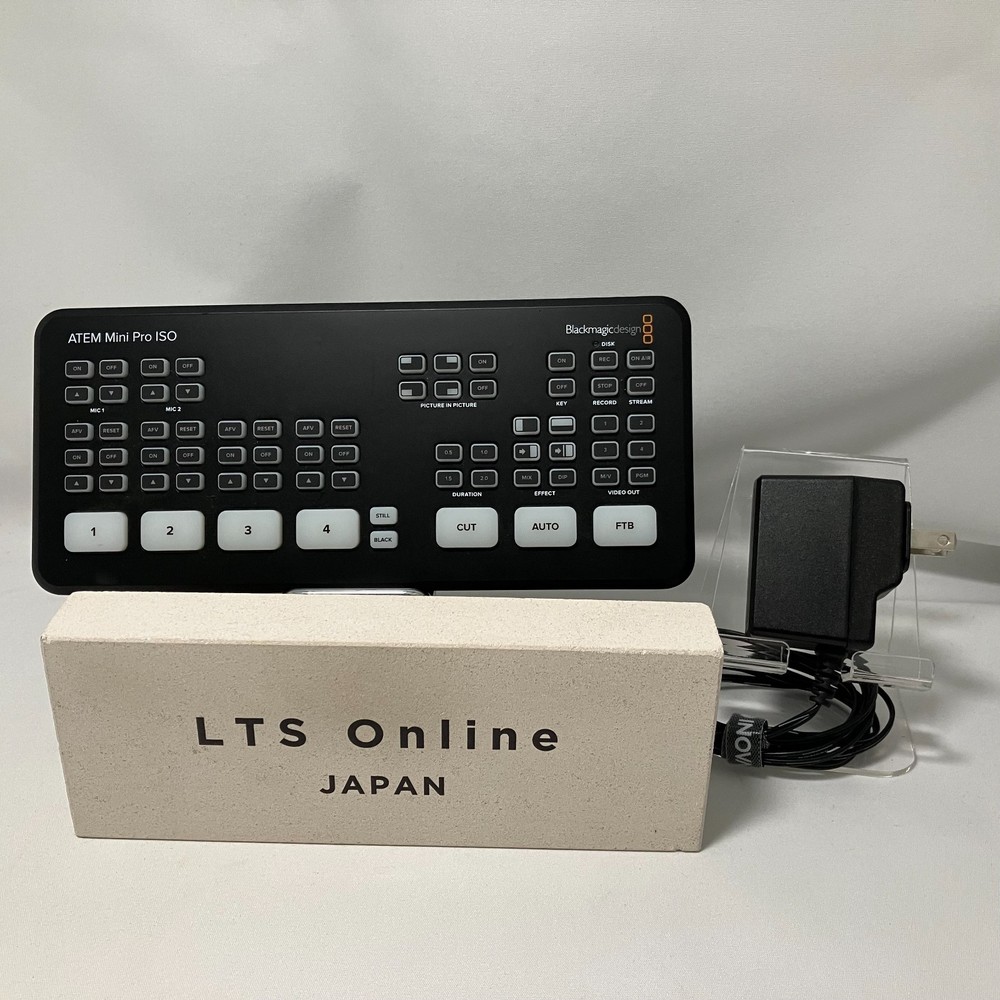 Blackmagic Design ATEM Mini Pro ISO HDMI Live Stream Video Switcher Multi View