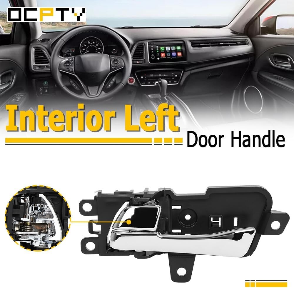 Interior Door Handle Driver Left Side Replacement fit for Sonata-Medium
