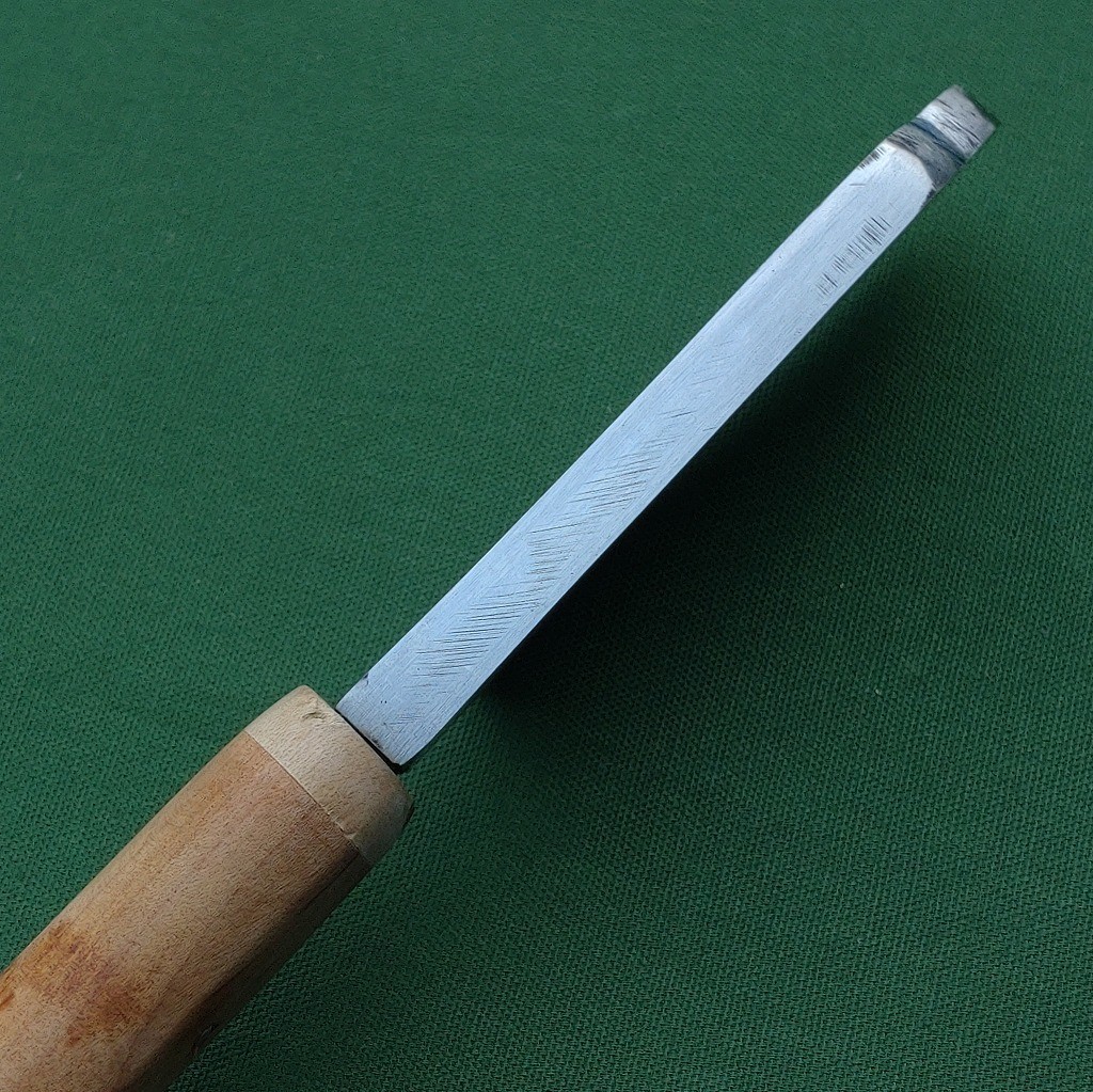 Japanese Flower Cutting Nata Horticulture Knife Hatchet CL Steel 80mm w/ Saya