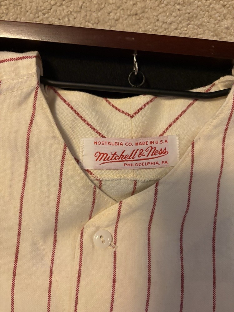 PETE ROSE Mitchell Ness Signed Autographed Jersey FRAMED