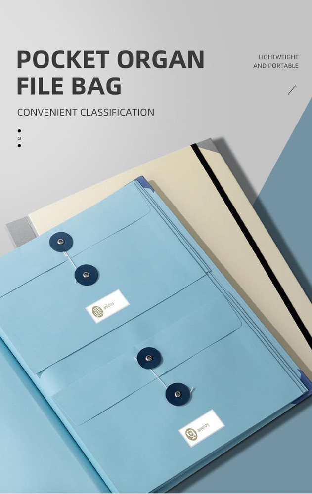 The Life Book Document Organizer - Binder for Important Documents, Document Orga