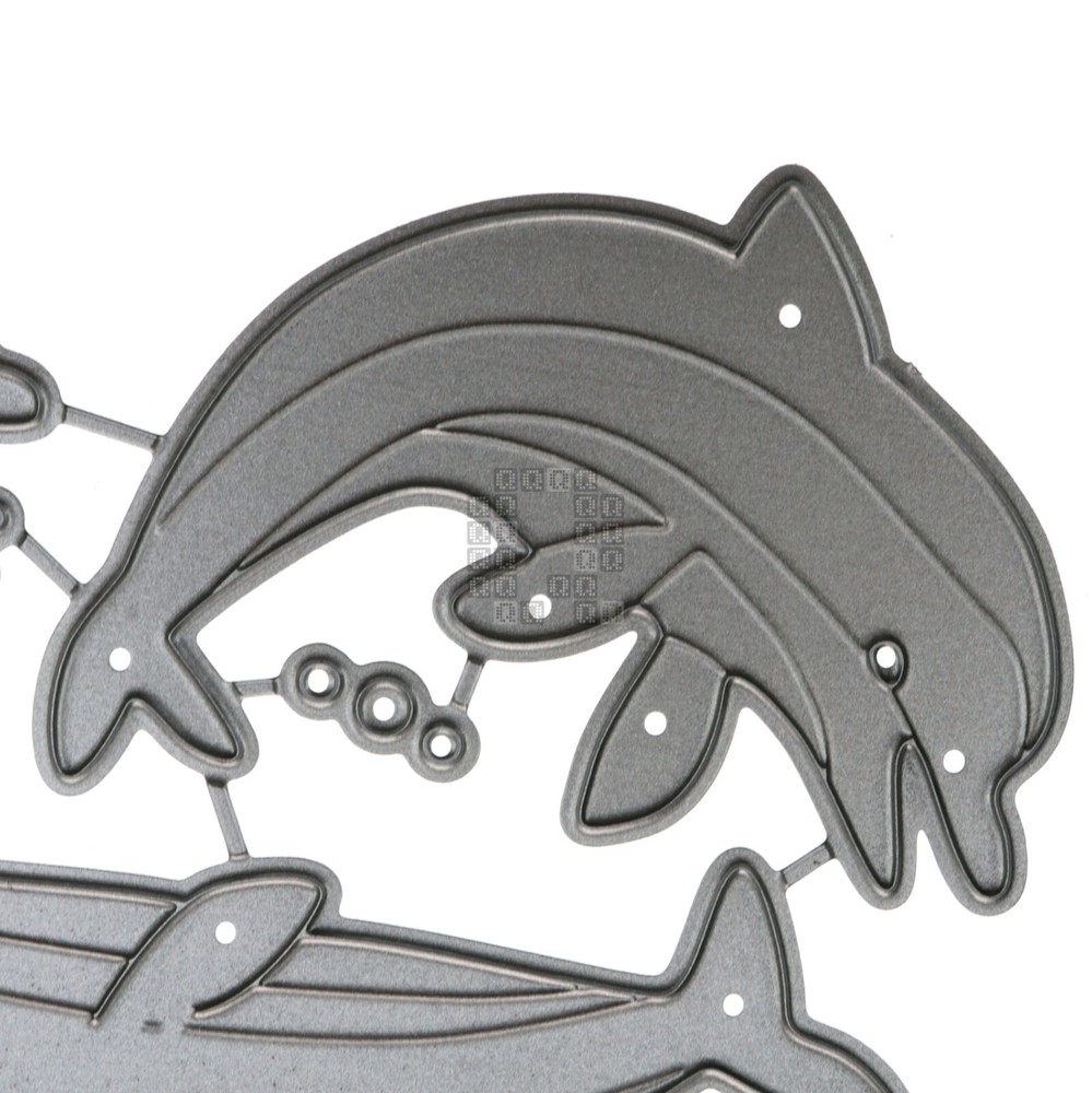 5-Piece Dolphins Metal Cutting Dies Set