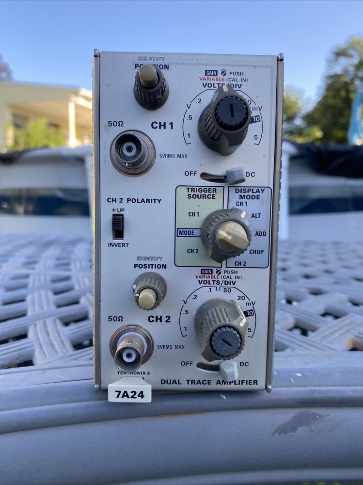 Tektronix 7A24 Dual Trace Amplifier Module Serial No : B103204