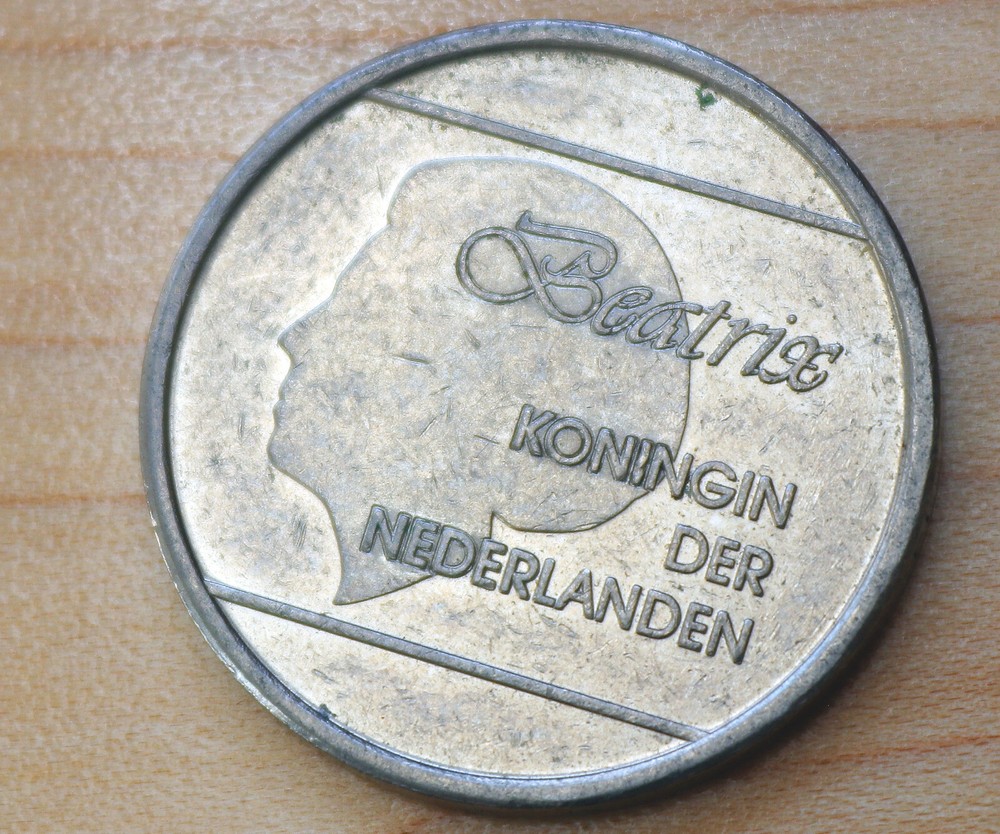1986 Aruba 1 Florin