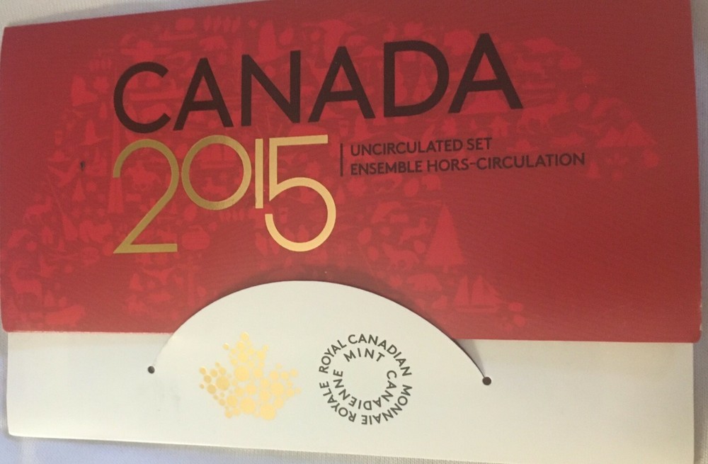 2015  CANADA uncirculated mint set