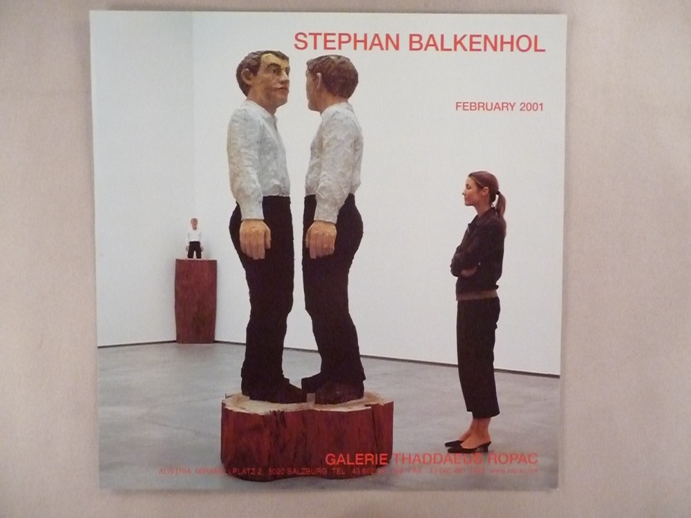 Stephan Balkenhol MAGAZINE AD - 2001