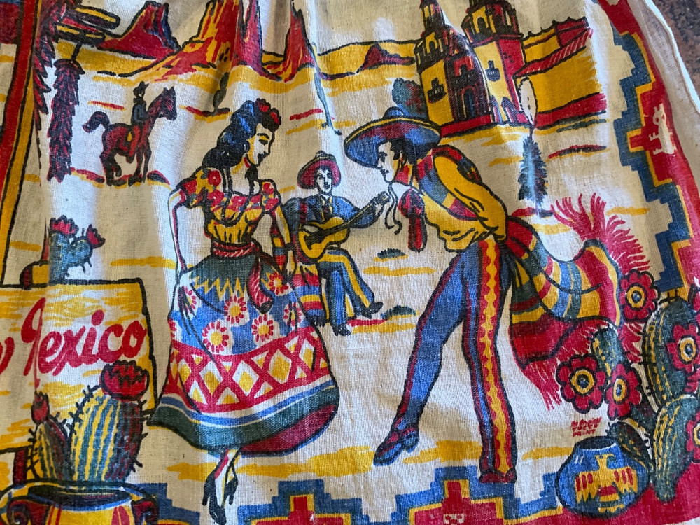 Vintage New Mexico State Apron