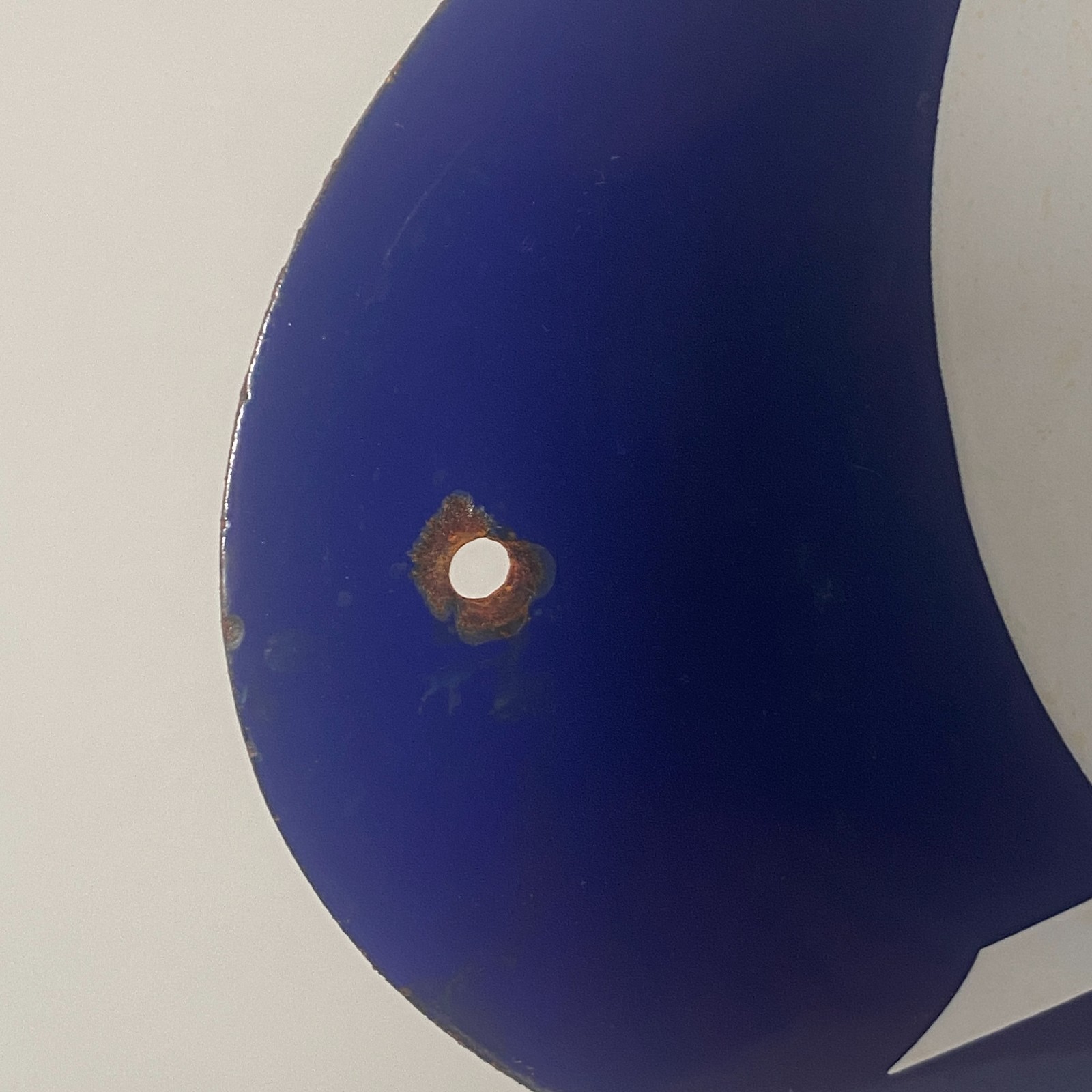 Piaggio Vespa Enamel Sign - 63x29cm (24.8x11.4") - Nice Rare Advertising Signage