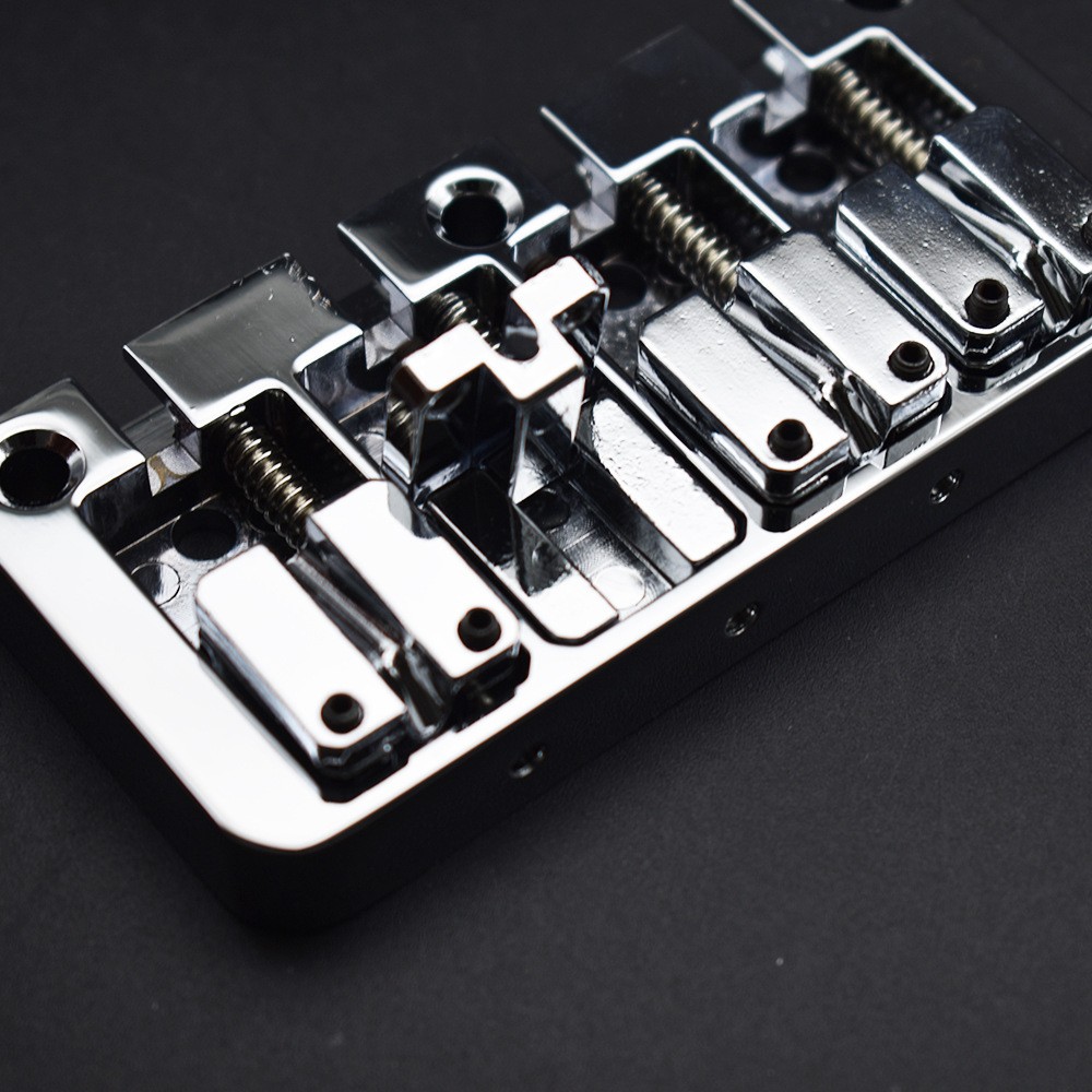 High-end four/five-string bass bridge, bass string plate, reverse bridge