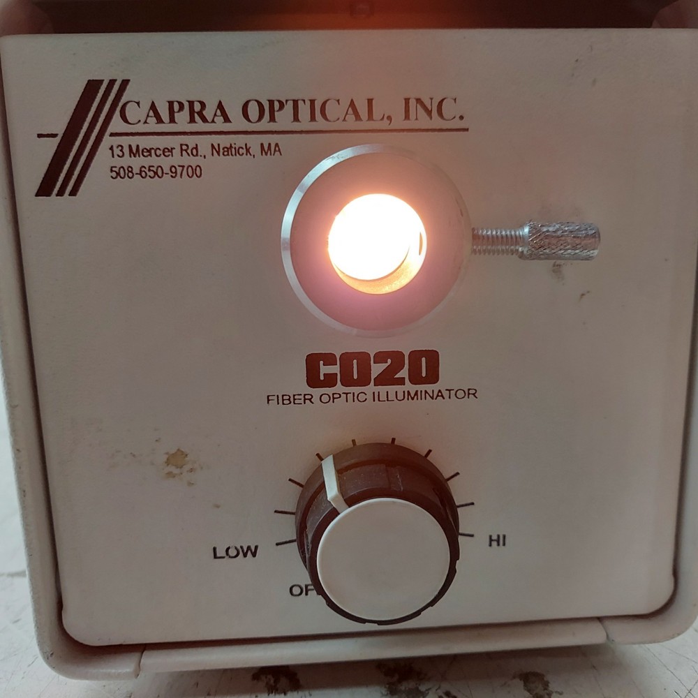 Capra Optical Inc C020 Fiber Optic Illuminator Light Source
