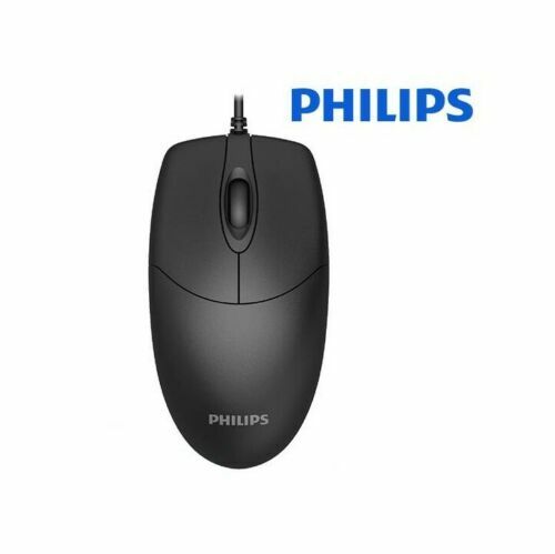 Philips SPK7234 USB Wired Computer Mouse for PC Laptop Desktop Computers NEW