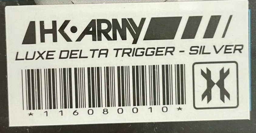 NEW HK Army Luxe X & Ice Delta Trigger System - Silver