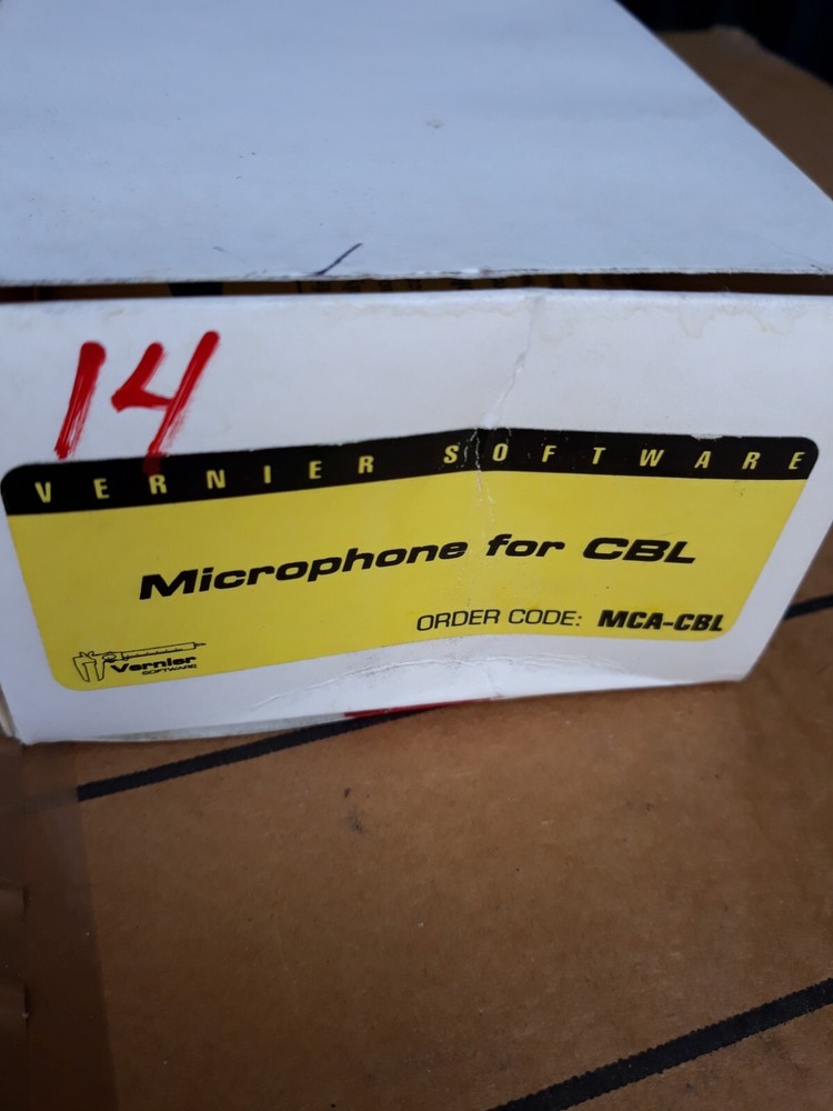 Vernier Software Microphone For CBL MCA-CBL