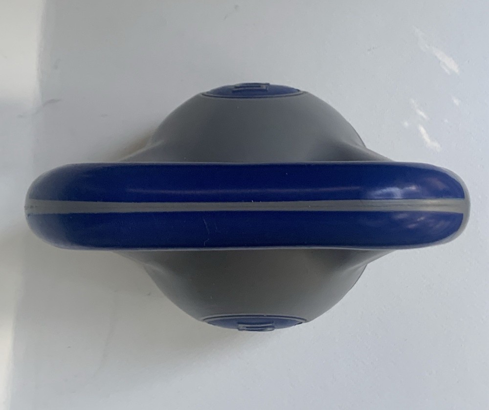 5lb Kettlebell - Plastic Blue & Gray Preowned