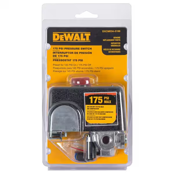 145-175 PSI Replacement Pressure Switch for Air Compressors
