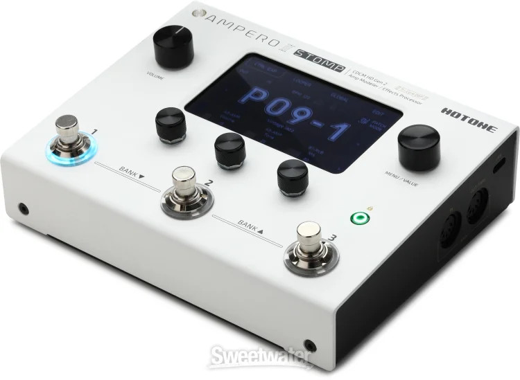 Hotone Ampero II Stomp Amp Modeler and Effects Processor Pedal