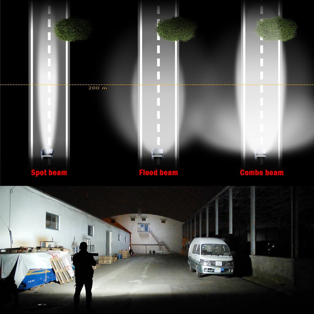 For 07-14 Toyota FJ Cruiser 52" Curved LED Light Bar w/Roof Mount Bracket & Wire