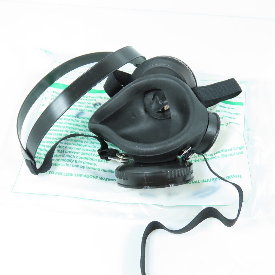 MSA 808074 Comfo Classic Respirator Facepiece Medium Black Softfeel