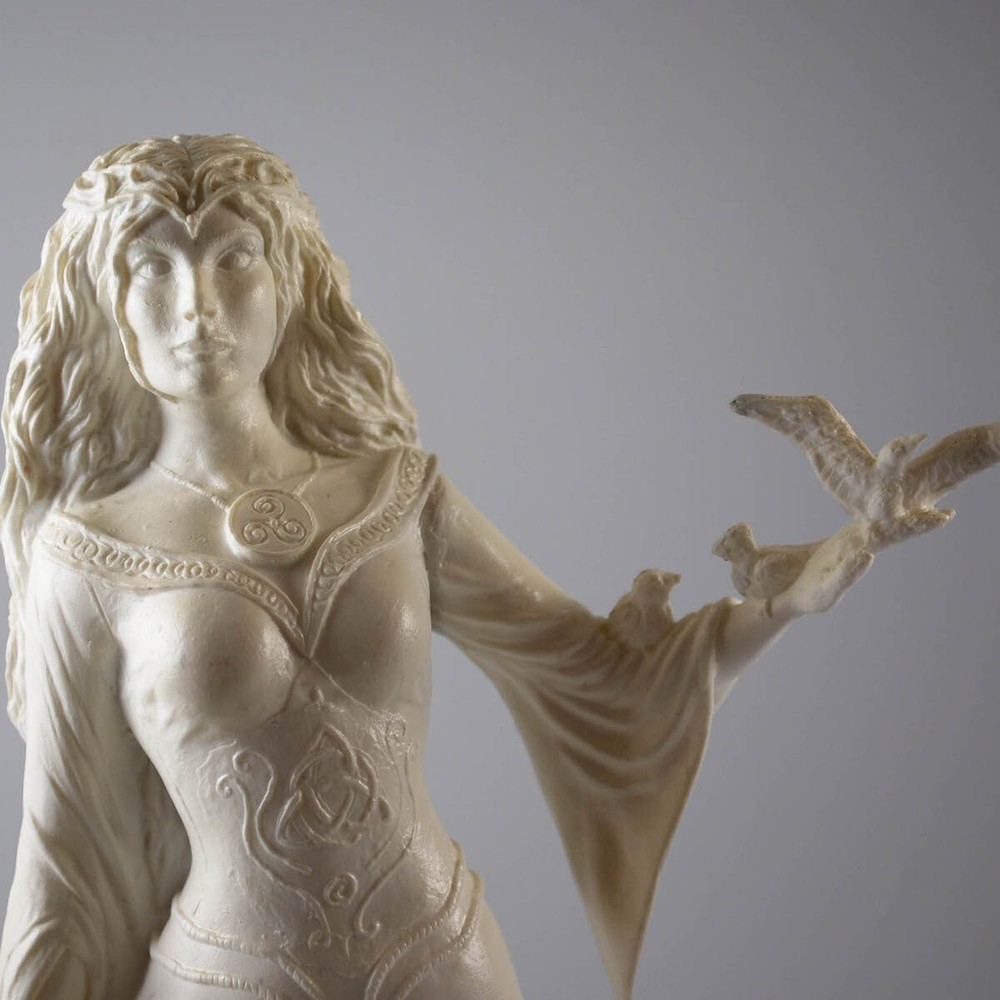Rhiannon - Hand cast statue
