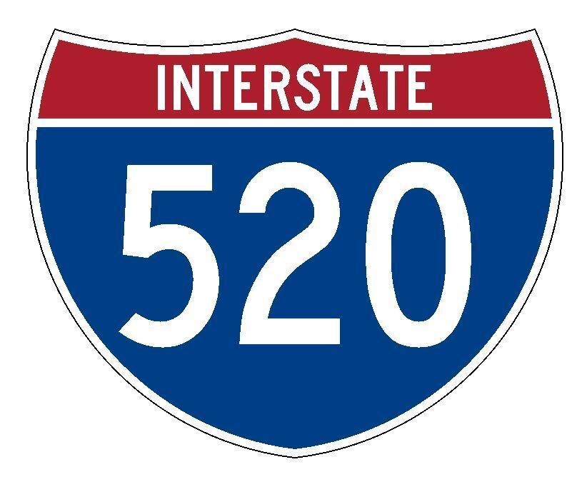 Interstate 520 Sticker Decal