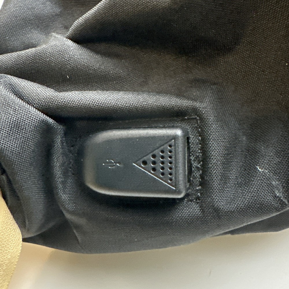 Breast Pump Backpack with cooler, USB Charging Port Black