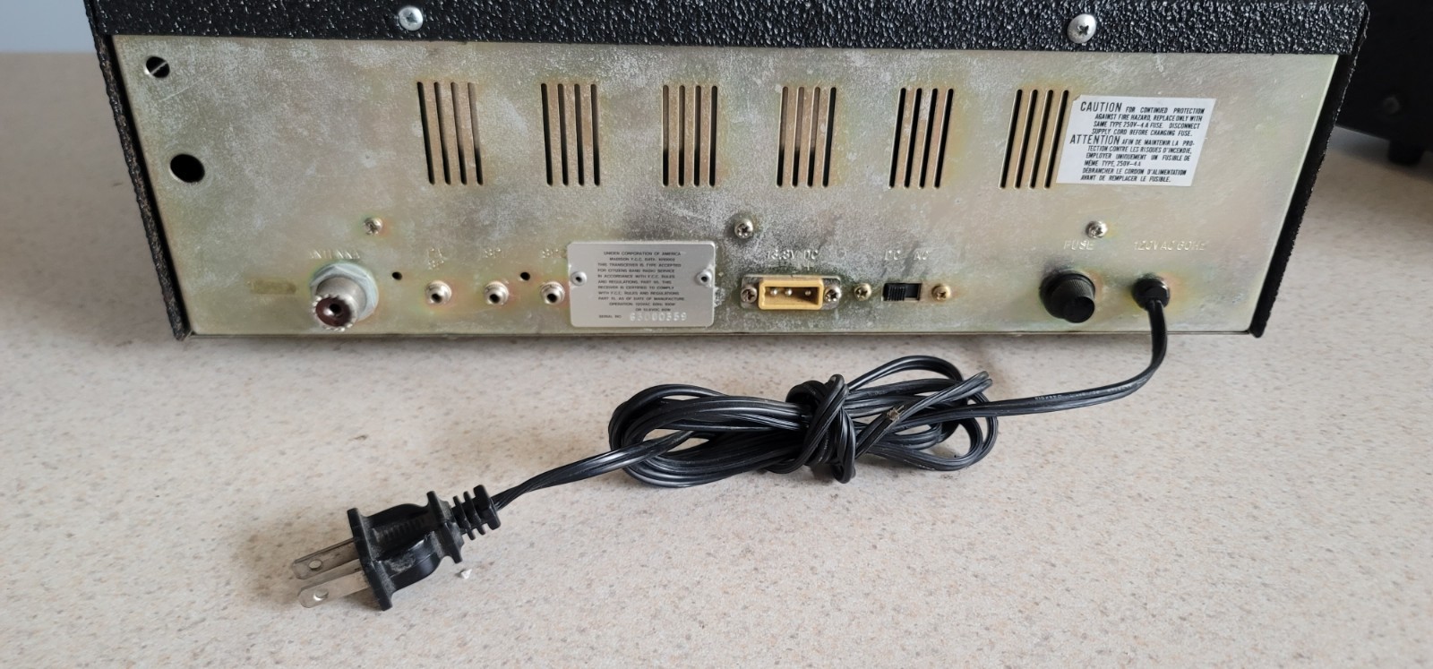 CB BASE RADIO PRESIDENT MADISON AM SSB W/ EXTRAS