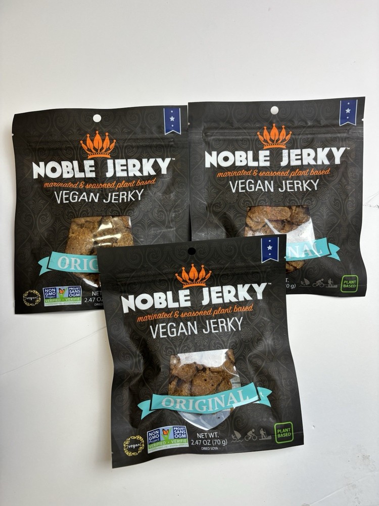 Noble Jerky Vegan Jerky 70g 3 pack