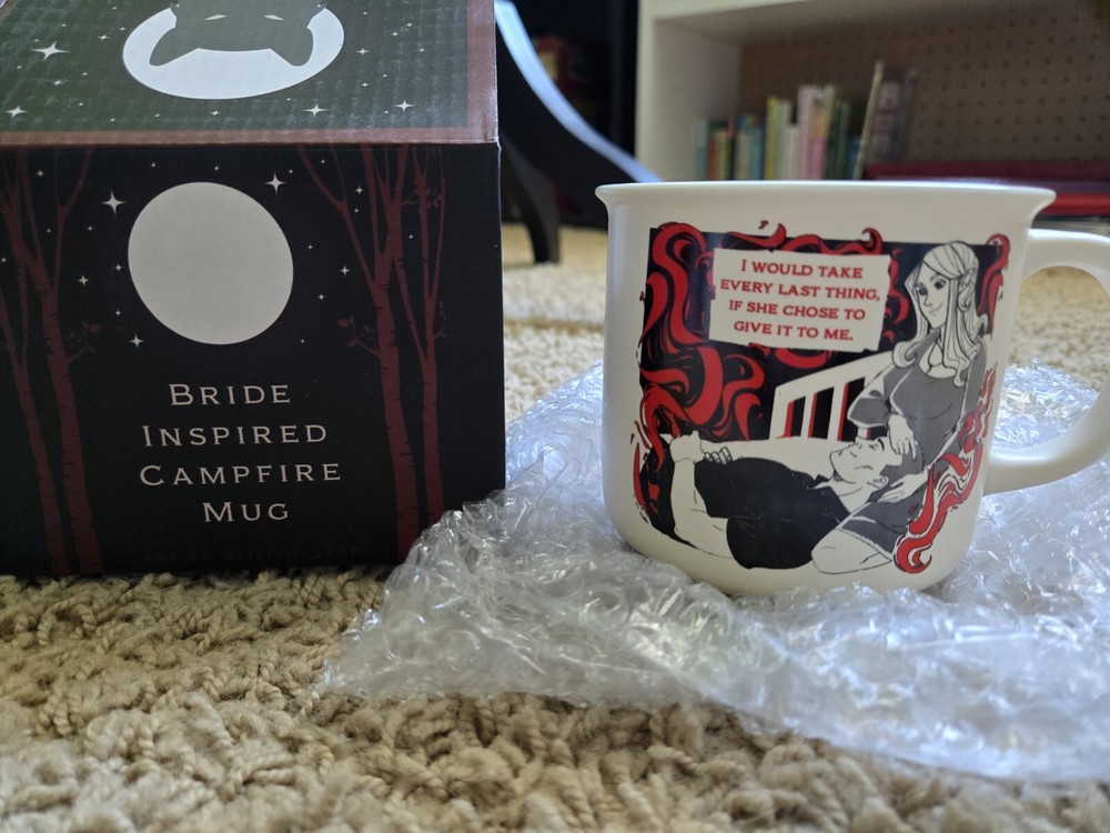 Bookish Box Bride Inspired Campfire Mug