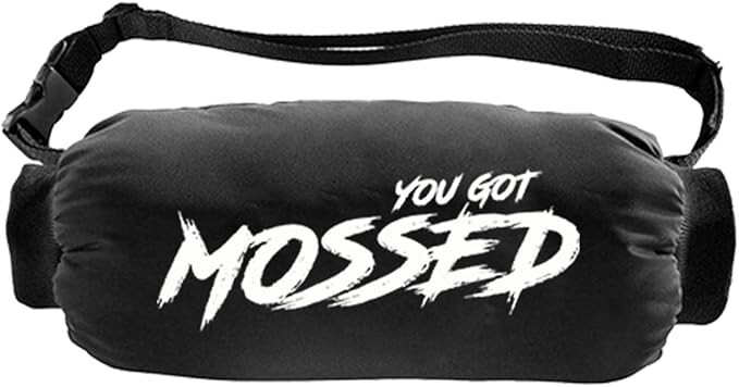 You Got Mossed Football Hand Warmer Pouch -Football Hand Muff with Zipper Pocket
