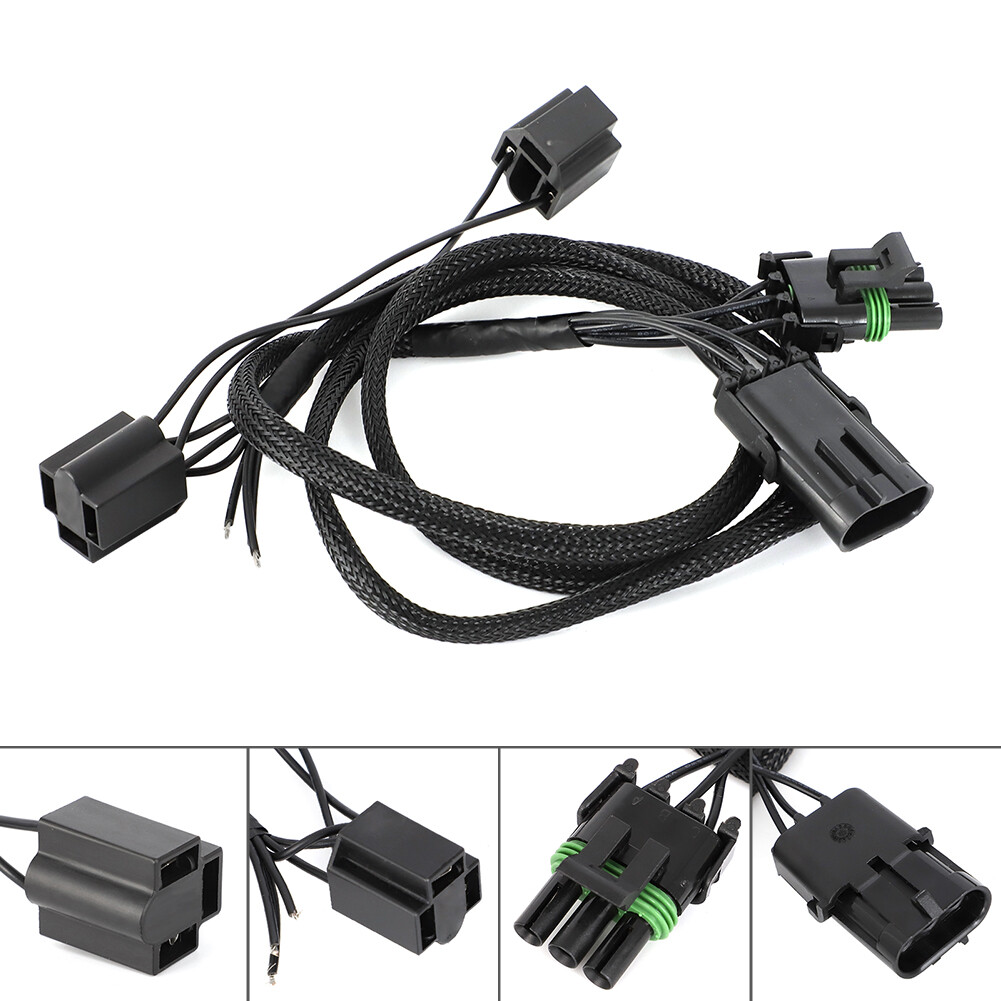 2X Headlight Wiring Harness 16-07643 For Peterbilt 378 & 379 127/119 BBC 1988-07