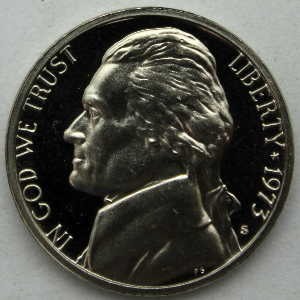 1973-S Proof Jefferson Nickel