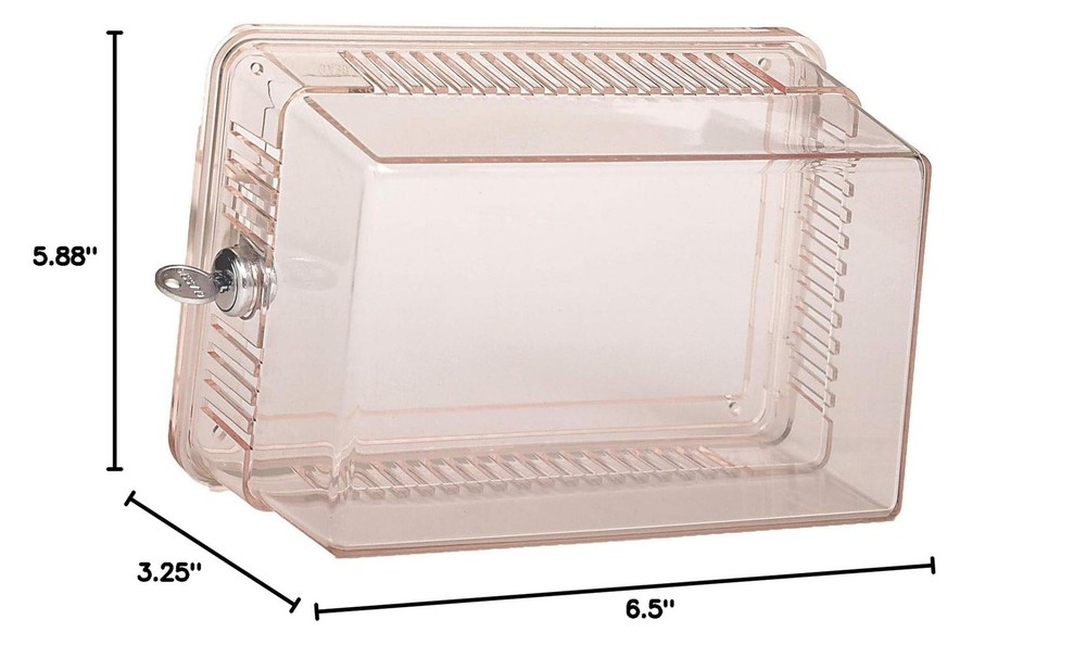Lux Pro BB3001 Thermostat Locking Guard Box, Large