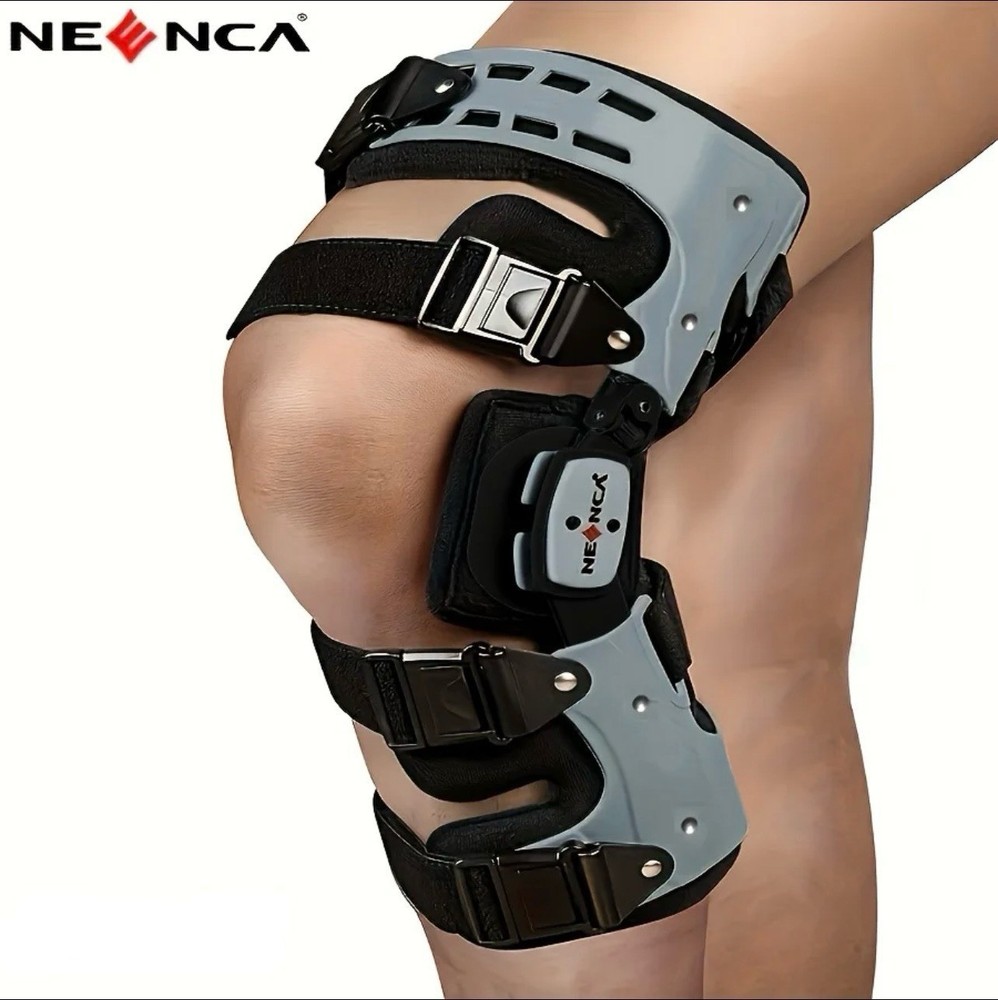 Adjustable Knee Brace For ACL, MCL, PCL Support Breathable ( Left Side)