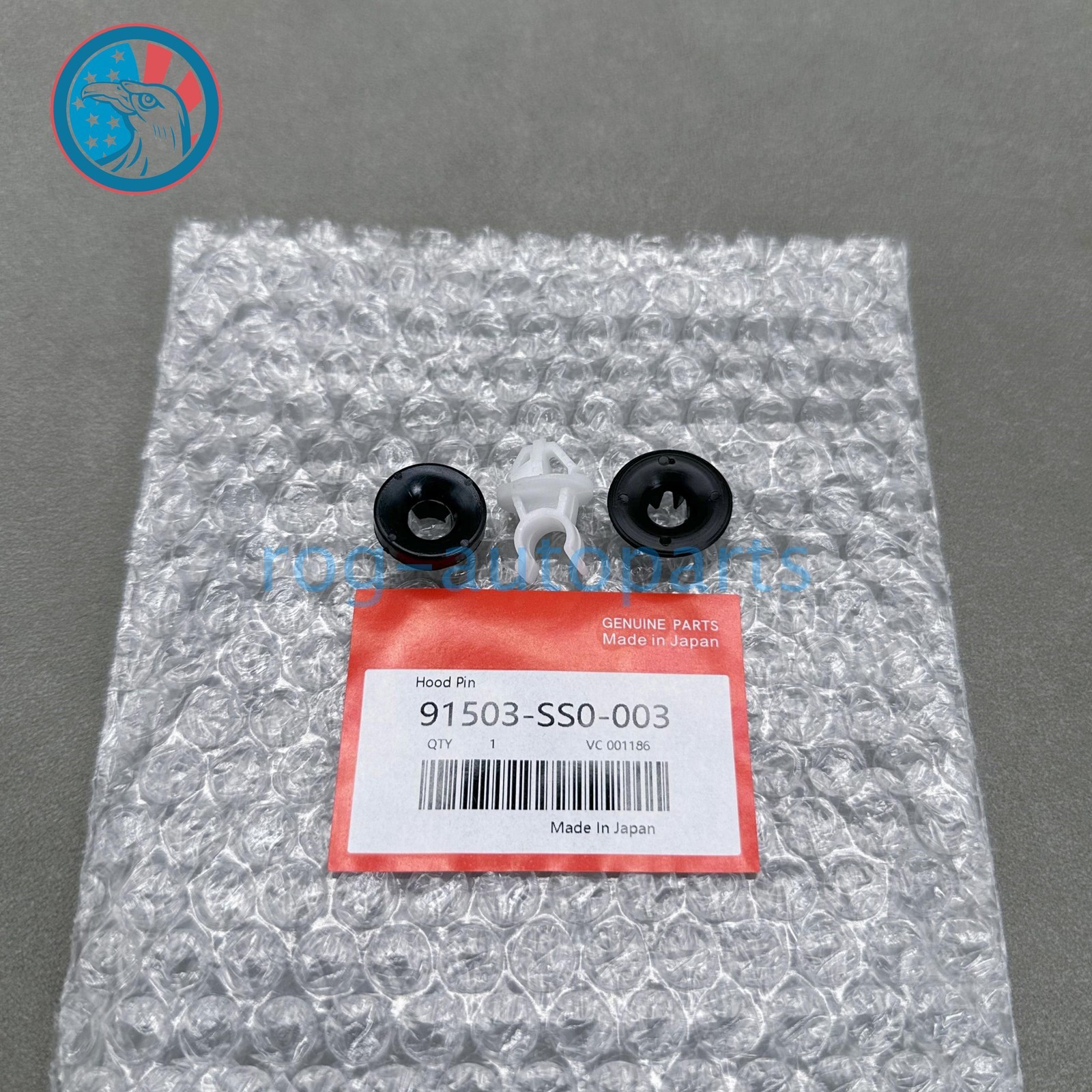 OEM! 3x Car Hood Support Prop Rod Holder Clip For Honda Accord Odyssey Prelude