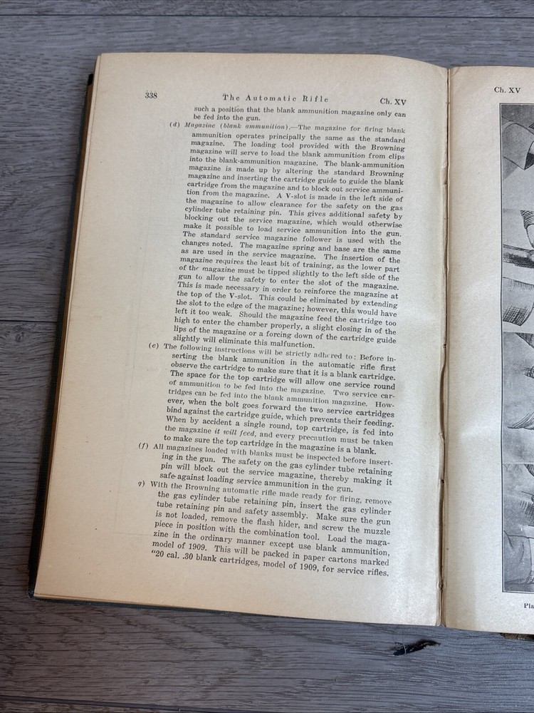 Basic Military Training ROTC 1926 Book