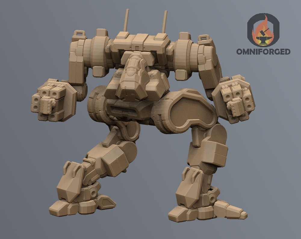 Black Hawk Mini Nova Prime MWO Mecha Miniature Compatible with Battletech