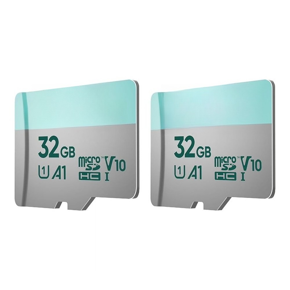 32GB Class 10 U1 MicroSDHC Flash Memory Card 2-Pack