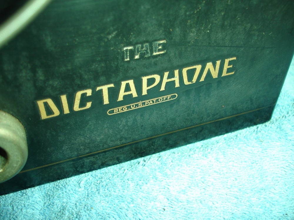 Edison Dictaphone, Model 10X, Type A, with Rolling Stand , circa 1915